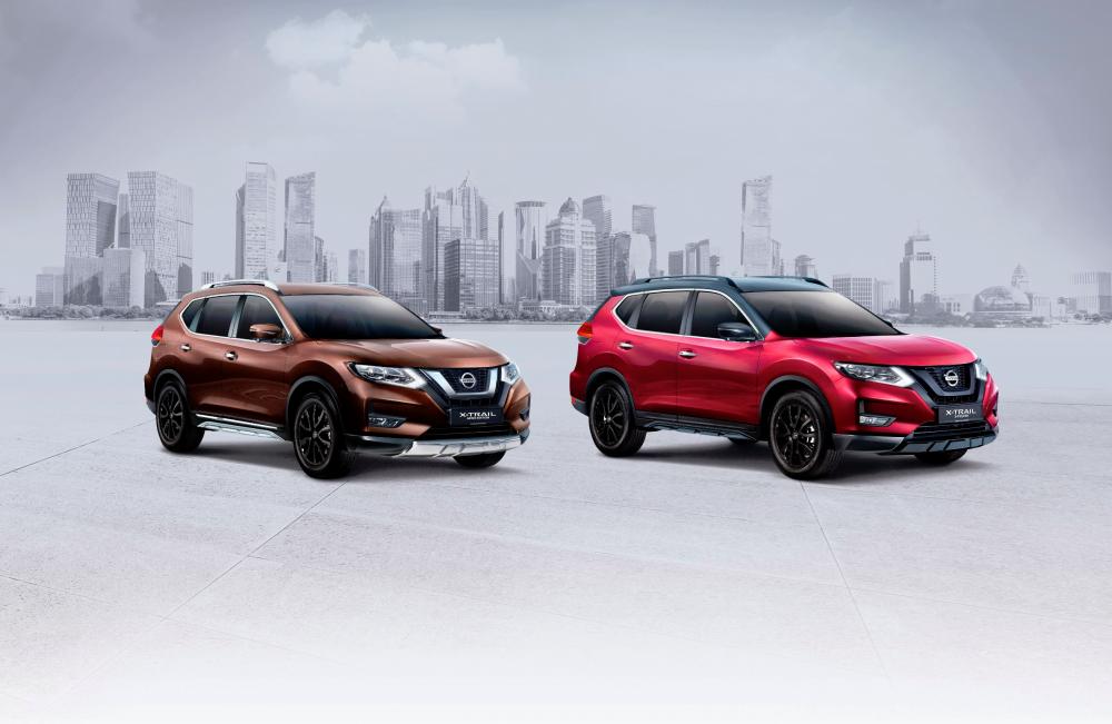 New Nissan X-Trail Aero Edition (left) and Nissan X-Trail X-Tremer (right).