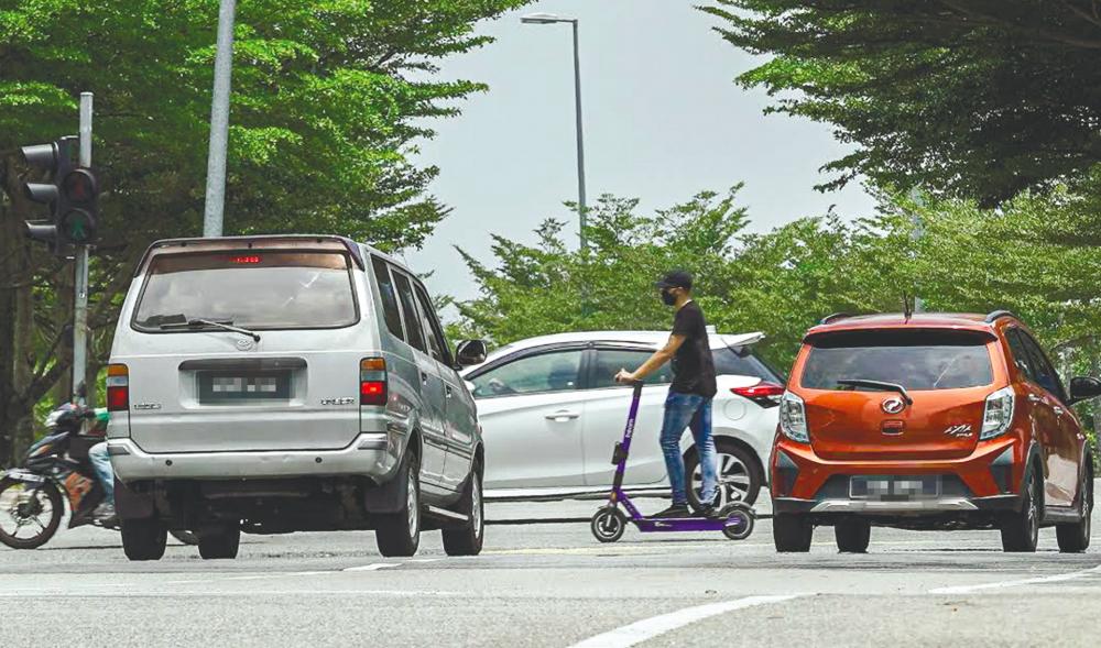 The Road Transport Department has said that such vehicles are prohibited on public roads and can only be used on private property. – AMIRUL SYAFIQ/THESUN