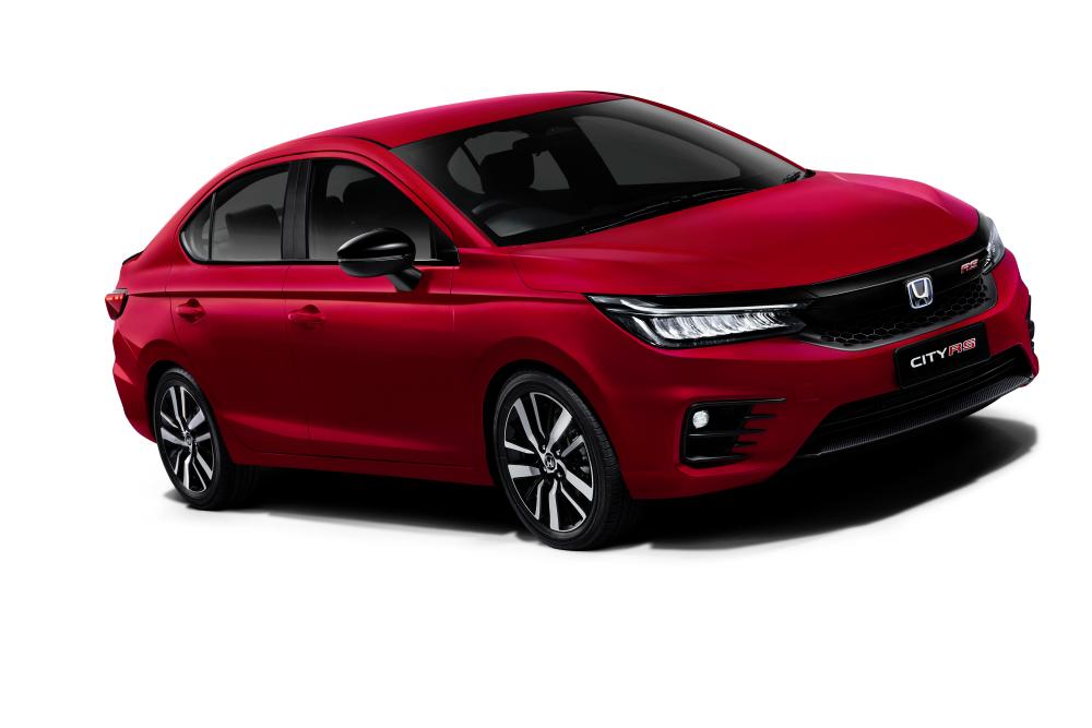 City RS in Ignite Red Metallic.