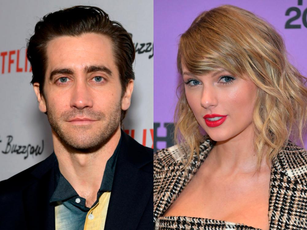 Former couple Jake Gyllenhaal and Taylor Swift. – AFP