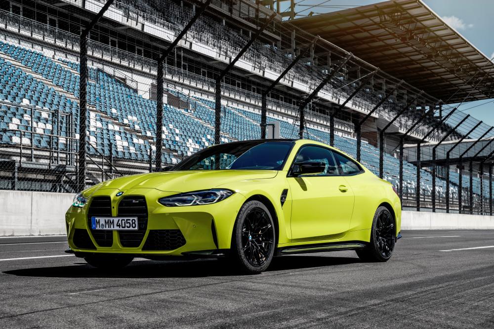 The new BMW M4 Competition Coupe.