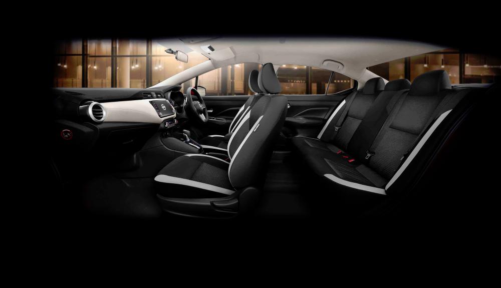 New Almera Turbo interior: Class-above features, quality, comfort