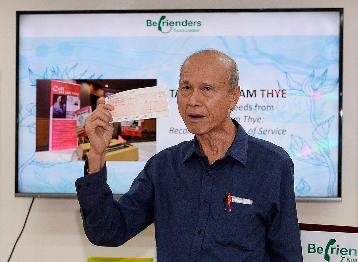 Tan Sri Lee Lam Thye. BERNAMApix
