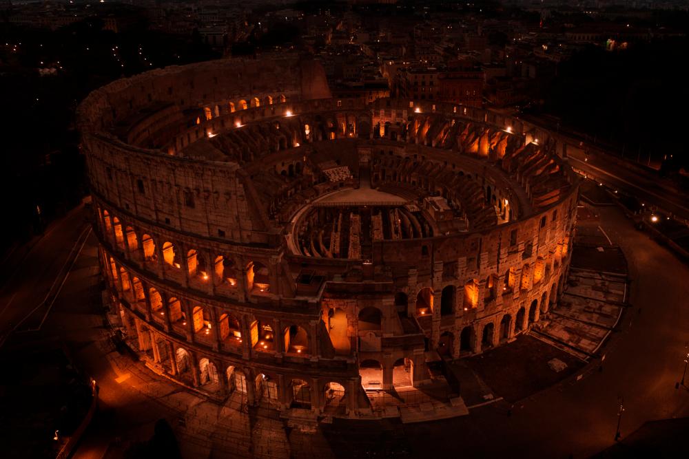 $!Live life as a gladiator in the majestic Colosseum in Rome.