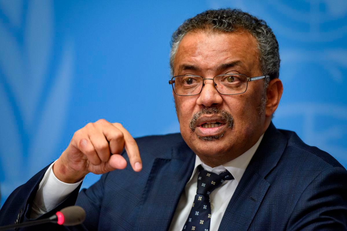 Tedros Adhanom Ghebreyesus. AFP