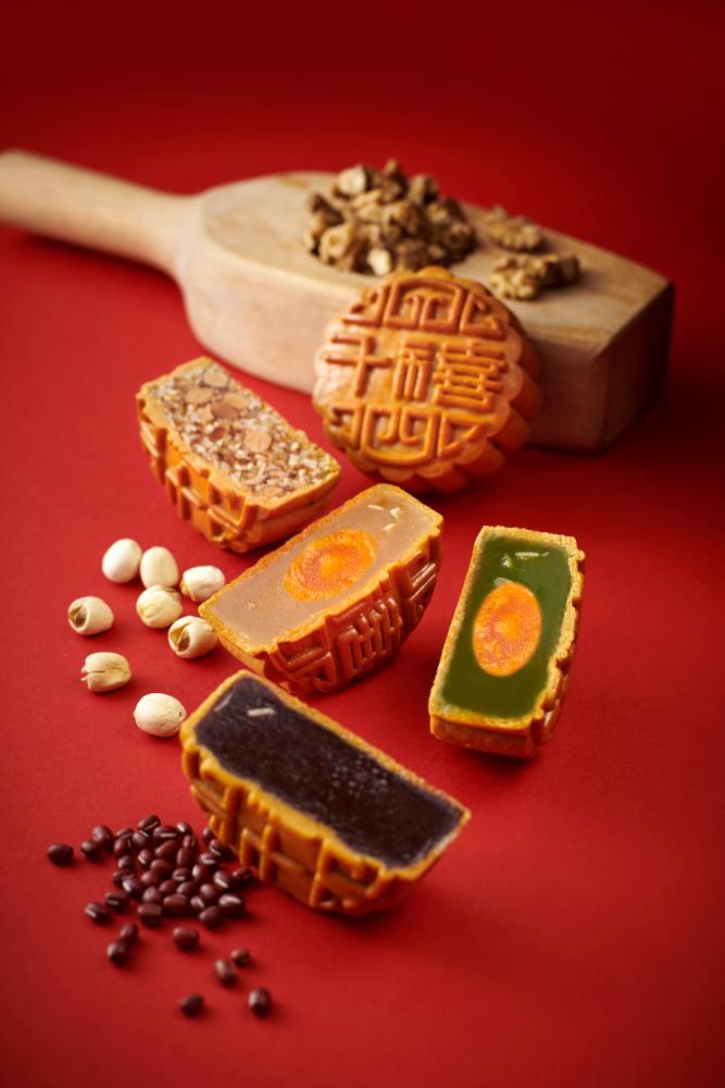 $!Classic, baked mooncakes from Grand Millennium Kuala Lumpur.