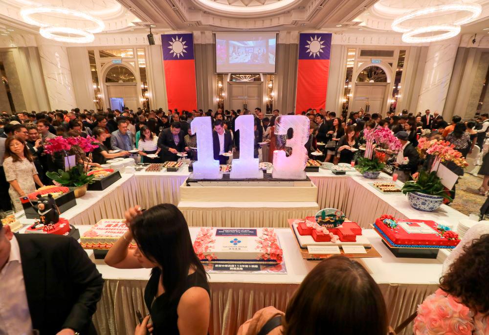 $!Around 1,000 guests attended the National Day Reception.