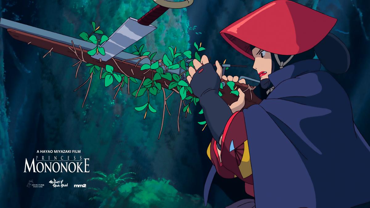 $!Leader of Iron Town, Lady Eboshi (voiced by Tanaka) challenges gods and men alike with an unshakable vision of progress.
