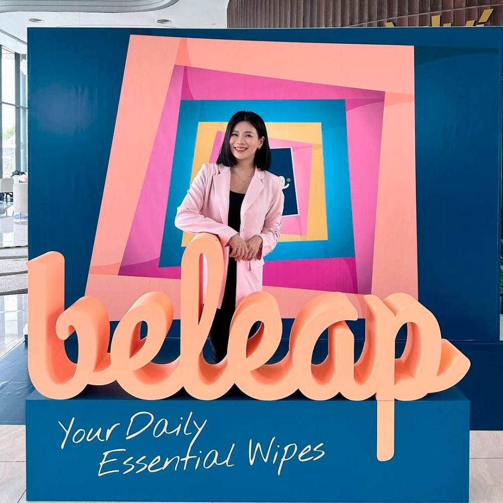 Beleap Wet Wipes’s brand ambassador Goh. – PIC FROM INSTAGRAM @GOHLIUYING