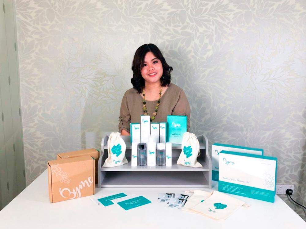 Bonnie Low launched Byme in June 2019 after three years of research and development in Taiwan. – BYME