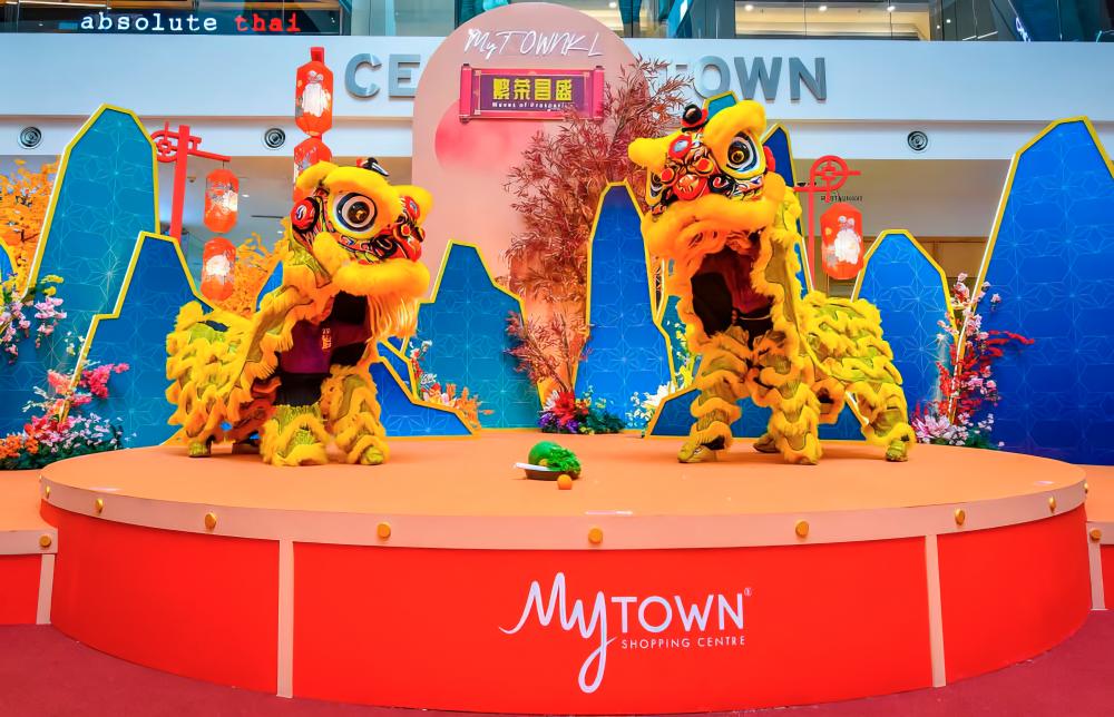 Shoppers can expect festive performances such as lion dance throughout the campaign.