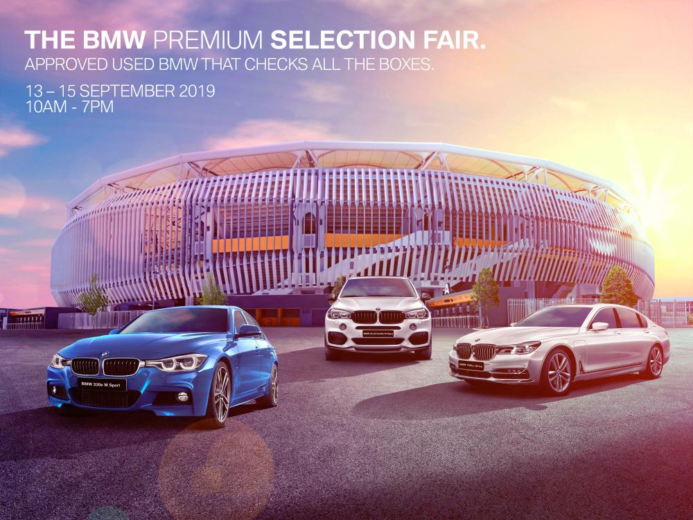 Largest pre-owned BMW, MINI fair Sept 13-15