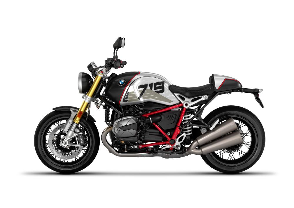 $!R nineT with Option 719 Night Black Matte or Aluminium Matte.