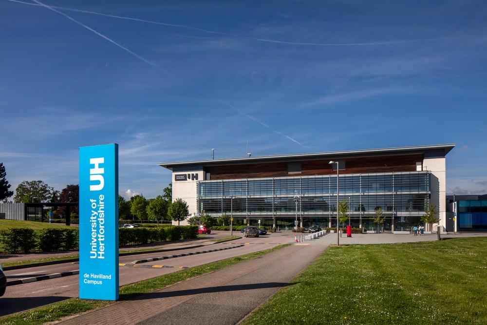 $!One of University of Hertfordshire’s two main campuses – de Havilland Campus in Hatfield, UK.