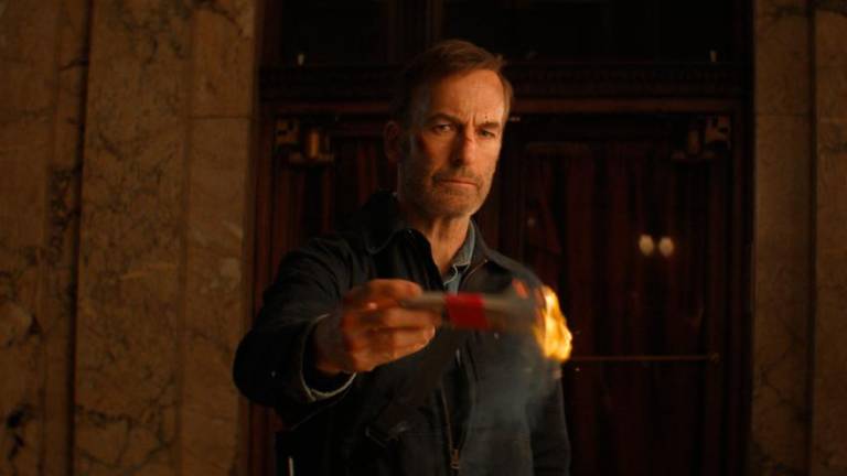 Hutch (Odenkirk) finds himself dragged back into chaos despite promising a peaceful family holiday. - ALL PICS FROM PR