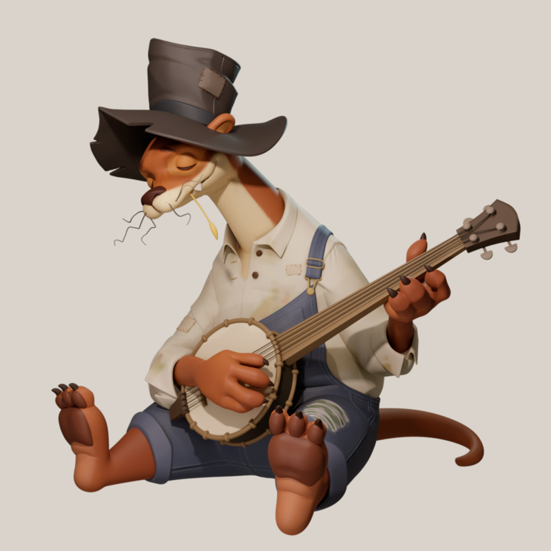 Some of Teo Rui-Rou’s personal 3D modelling artworks. $!Some of Teo Rui-Rou’s personal 3D modelling artworks.