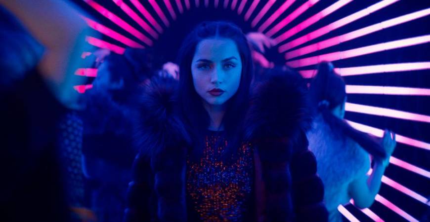 Eve (De Armas) trains in the deadly traditions of the Ruska Roma, blending grace with lethal precision in her quest for vengeance.