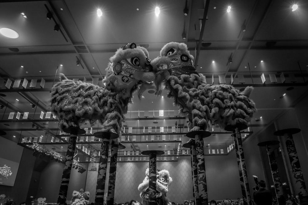 $!The Lion Dance is part of Chinese folklore.