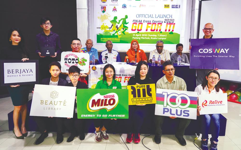 Organisers and sponsors of the Go For It!–FTKLAA Cross Country 2020. – Sunpix by Amirul Syafiq