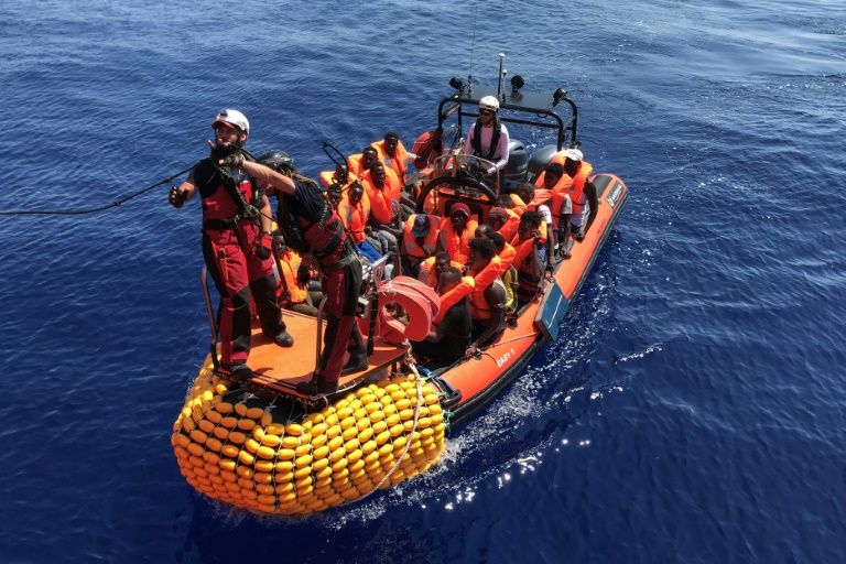 Those rescued on Monday are all male, mostly Sudanese, and include 29 minors and two boys aged five and 12. — AFP
