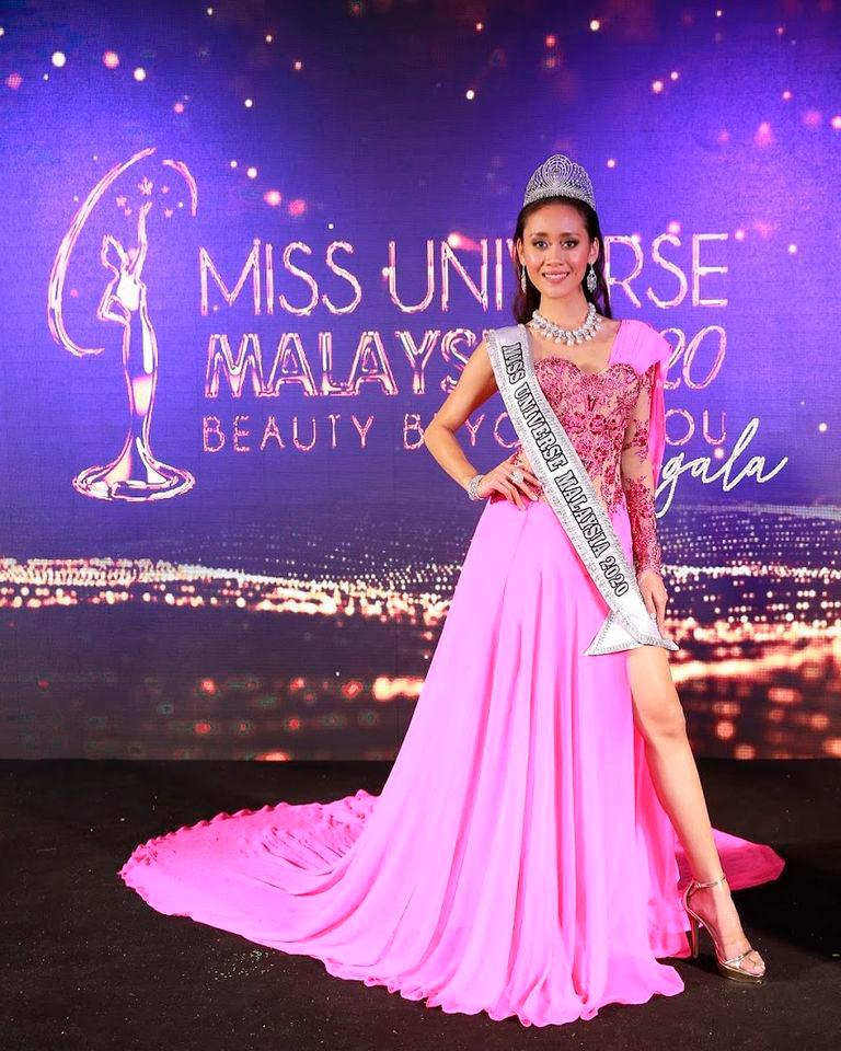 Francisca, Miss Universe Malaysia 2020/Pix taken from Miss Universe Malaysia Official Facebook Page