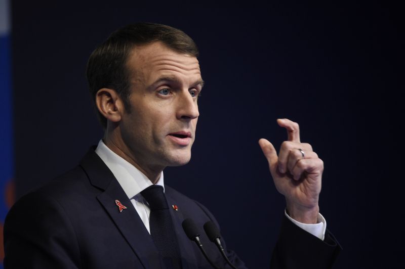 France’s President Emmanuel Macron gestures during a press conference after the G20 Leader’s Summit in Buenos Aires, Argentina, Saturday, Dec. 1, 2018. — AFP