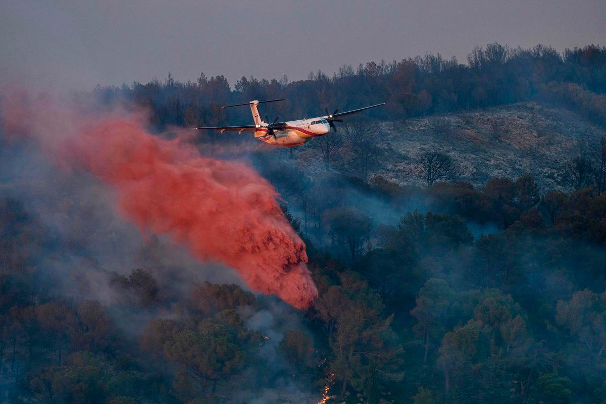 Fires break out and most of France put on heatwave alert