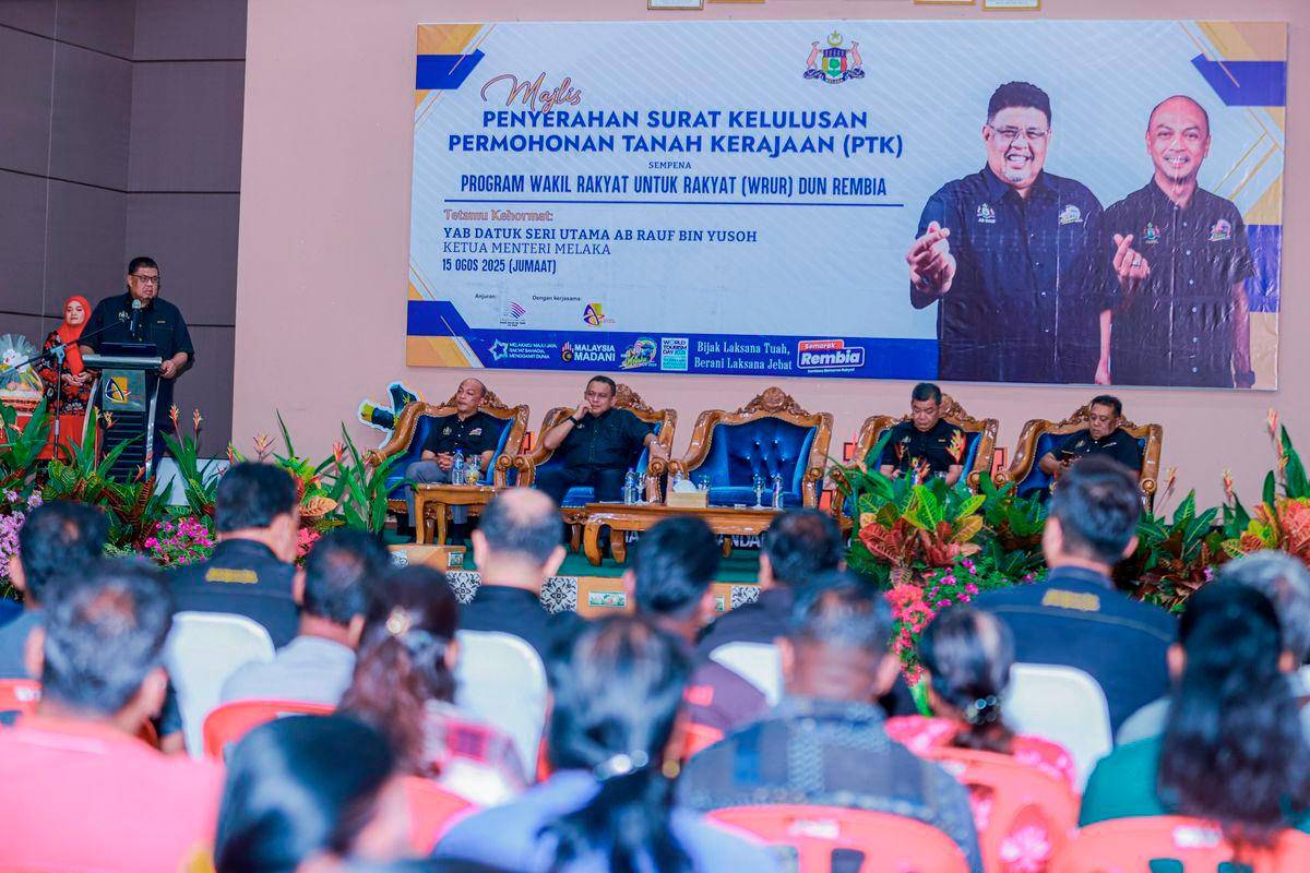 Melaka resolves 30-year railway land issue with 47 approval letters