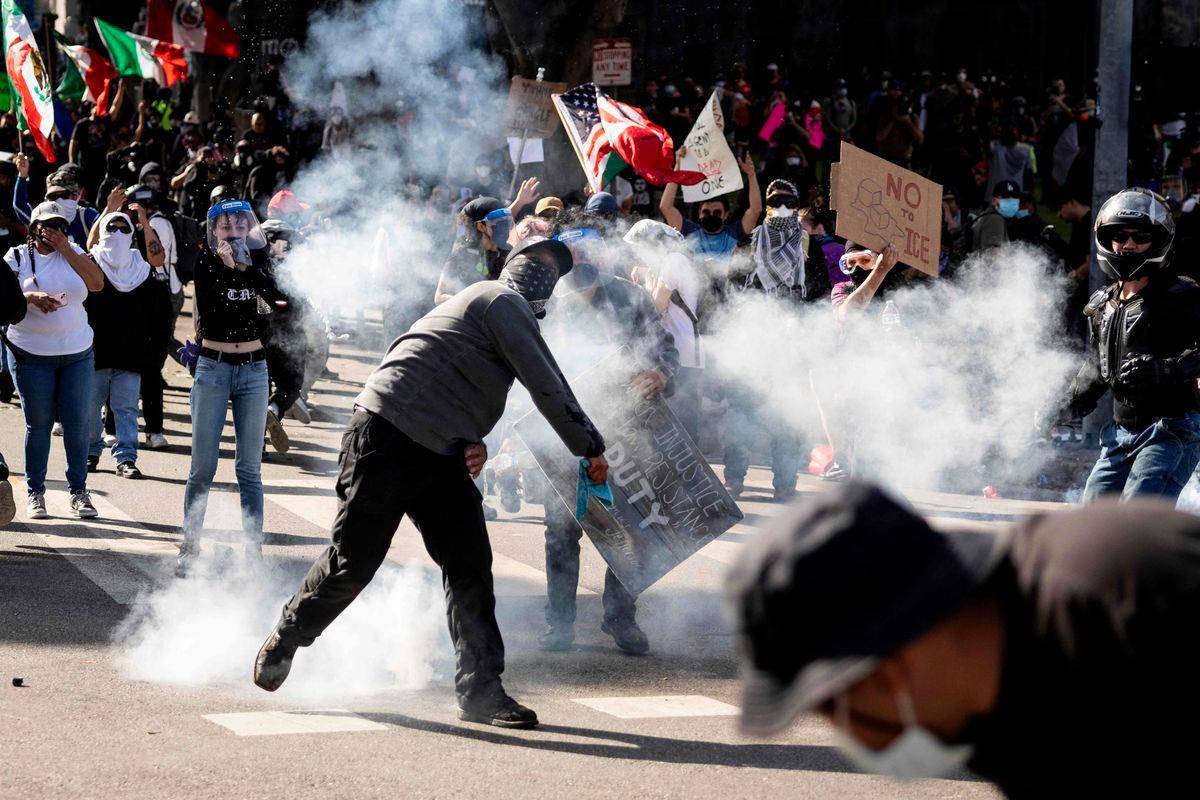 Police say one ‘critically injured’ in shooting at US protest