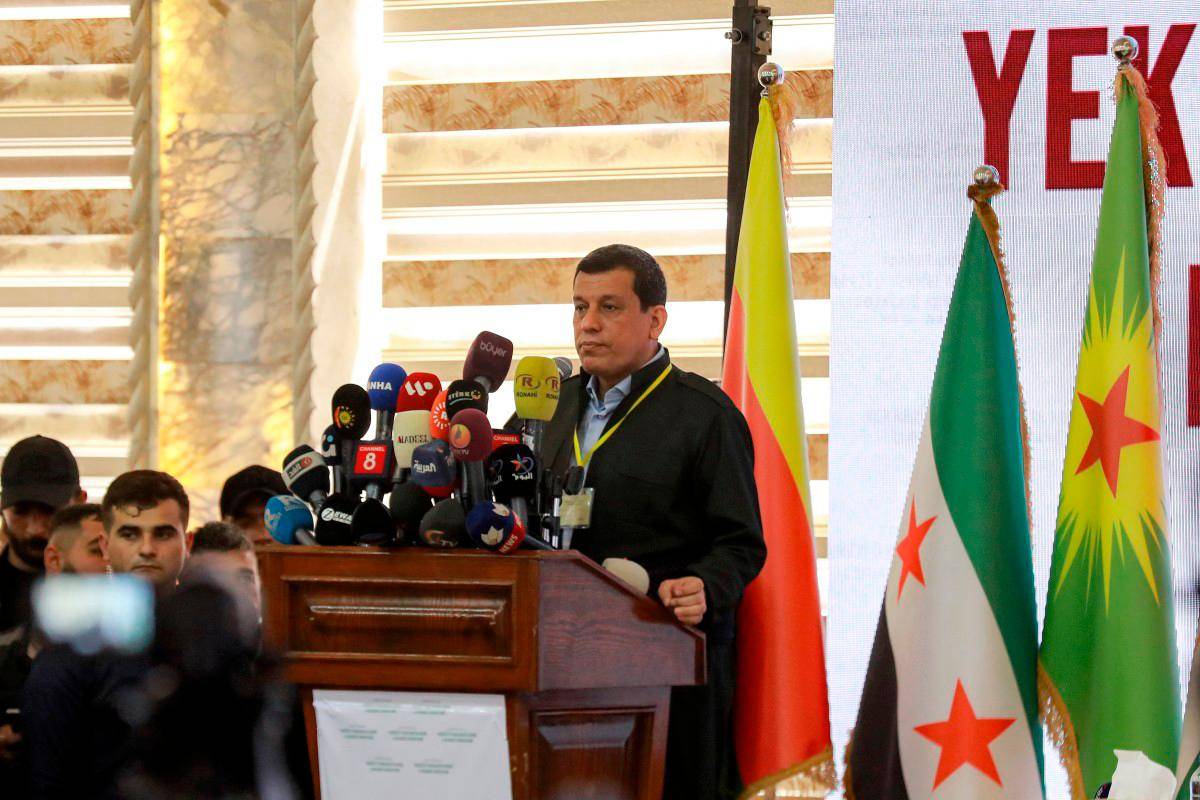 Kurdish military chief meets with Syrian leader, US envoy