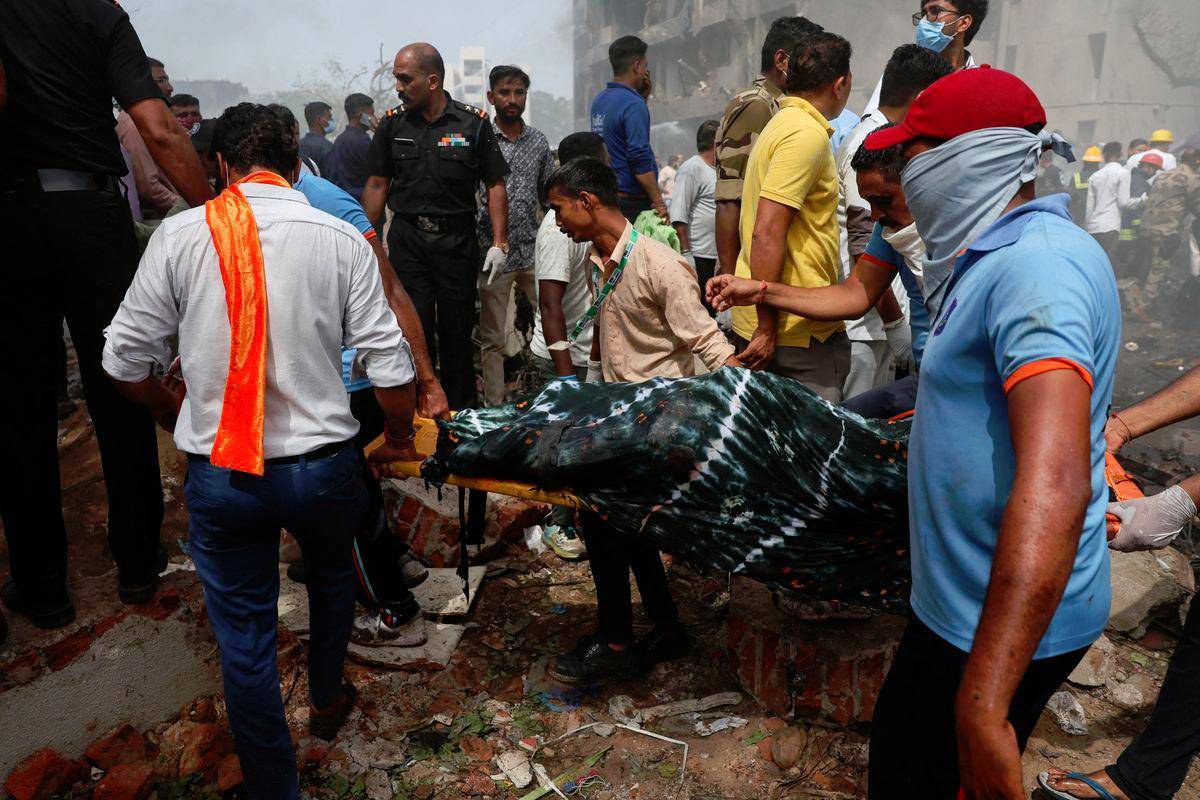 Ahmedabad police chief says 204 bodies found after India plane crash