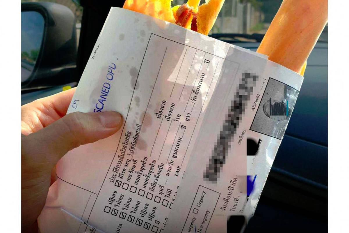 “Should I still eat this?” — Thai hospital fined RM156k after medical records used to wrap food