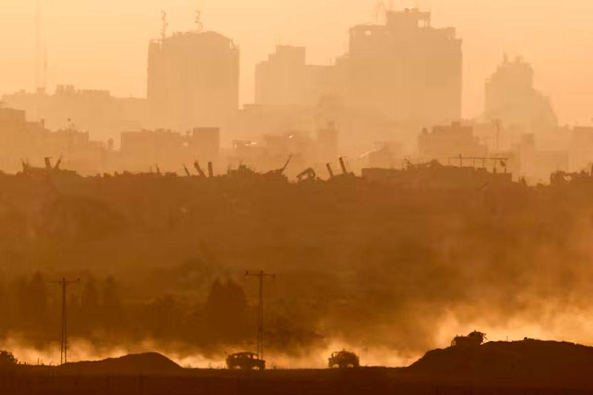 Israeli fire kills 12 people in Gaza, medics say