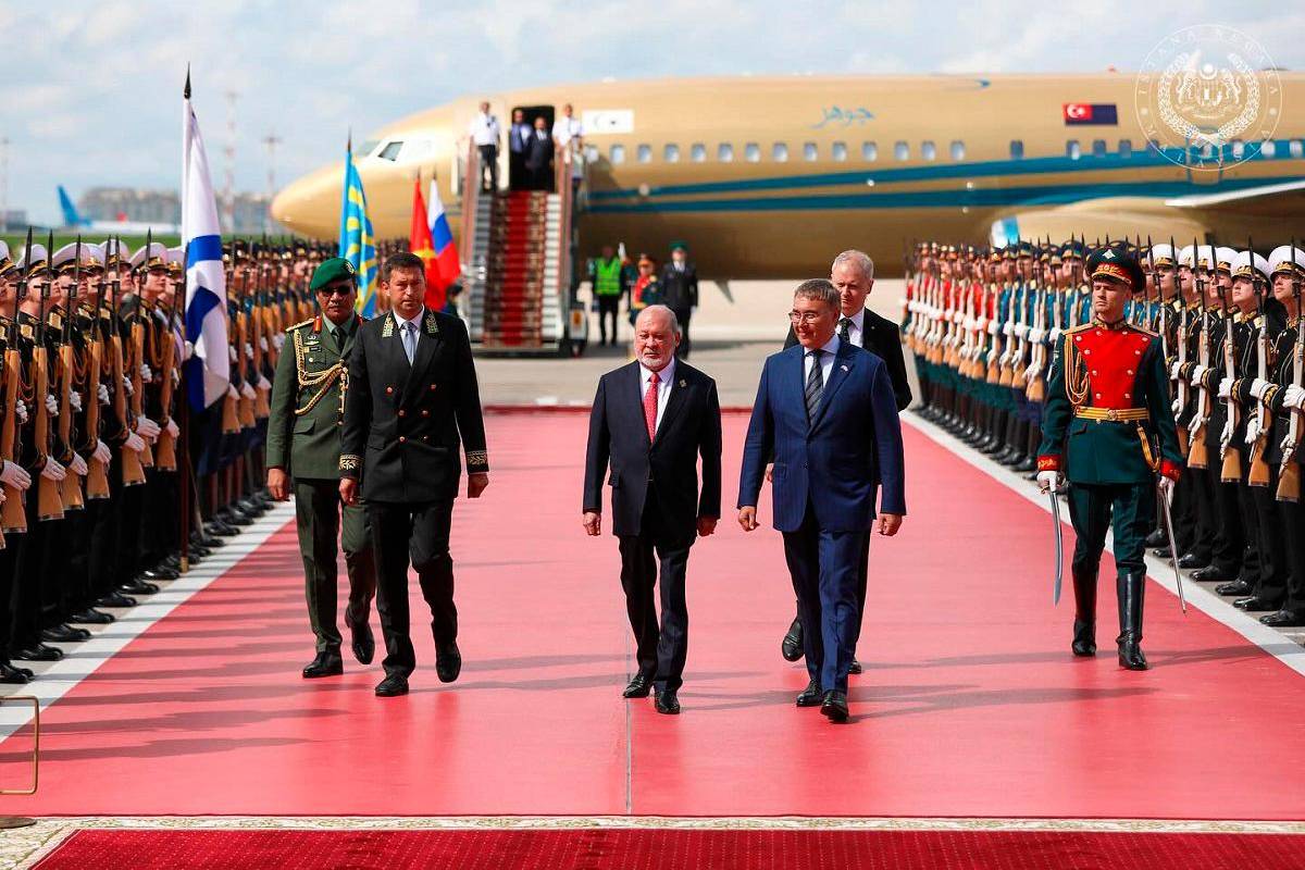 Sultan Ibrahim begins historic state visit to Russia