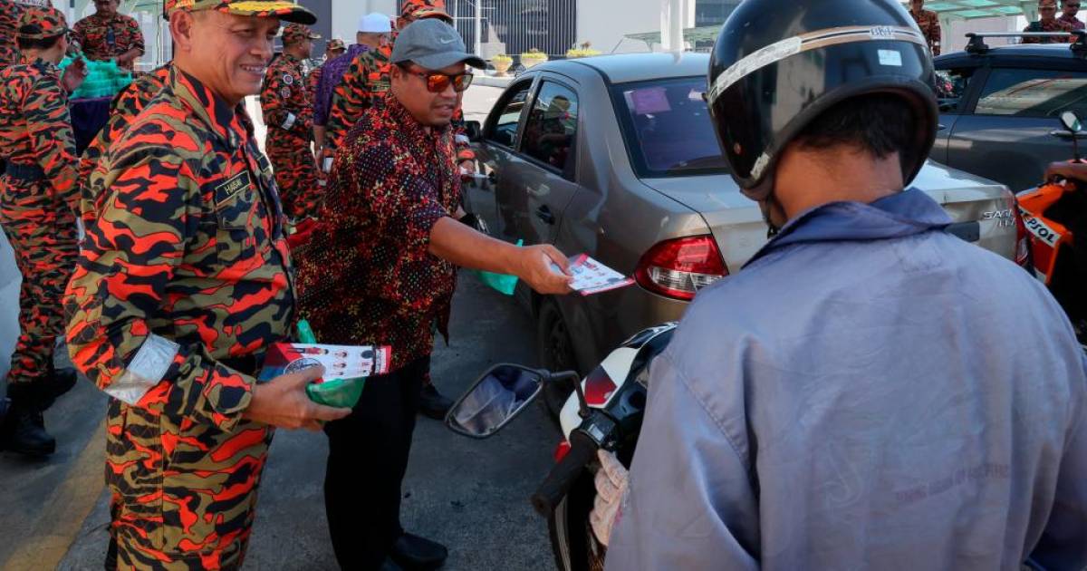 JBPM to station personnel at Perasing R&R for quick emergency help