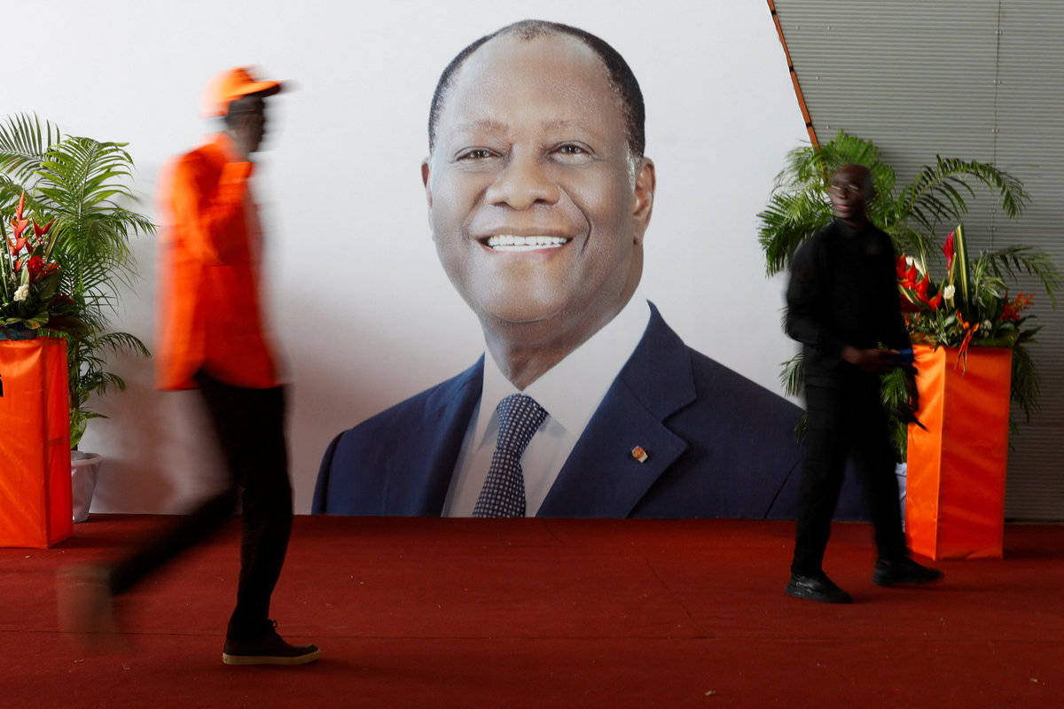 Cote d’Ivoire’s ruling party holds congress to designate candidate for presidential election
