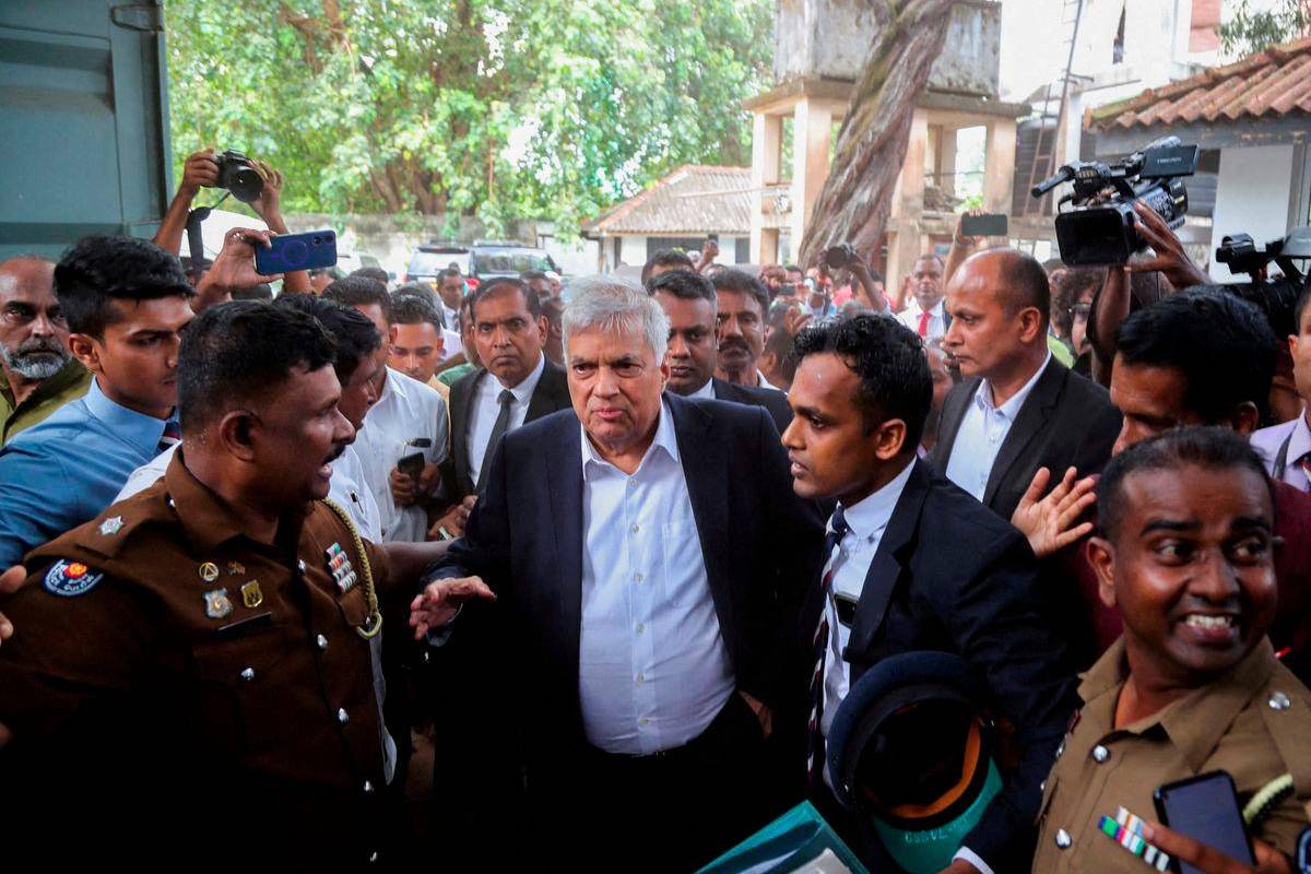 Sri Lanka opposition says ex-leader jailed to stop comeback