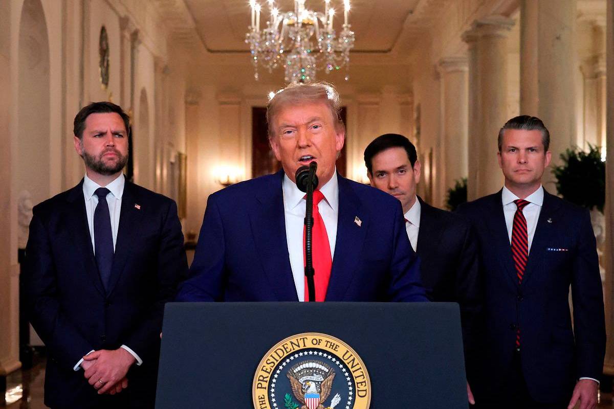 Trump says US bombs Iran nuclear sites, joining Israeli campaign