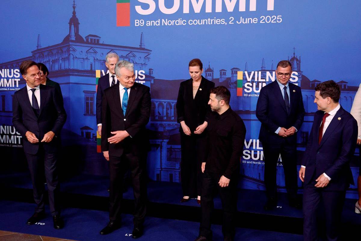 Zelensky arrives in Vilnius for Nato eastern flank summit