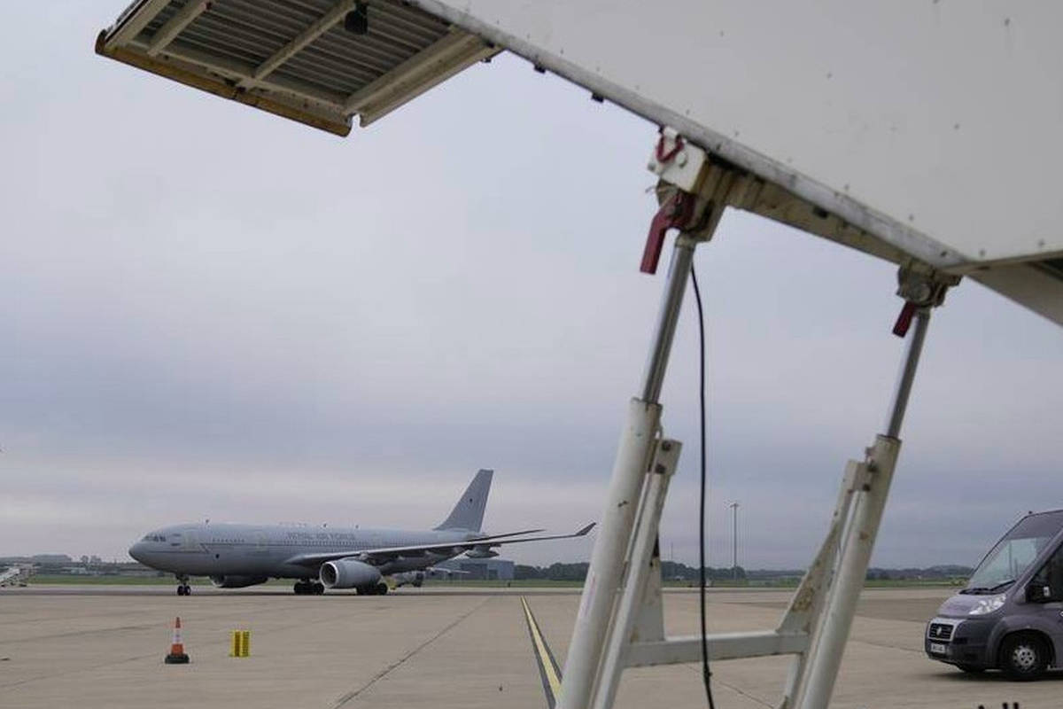 Pro-Palestinian activists damage planes at UK military base