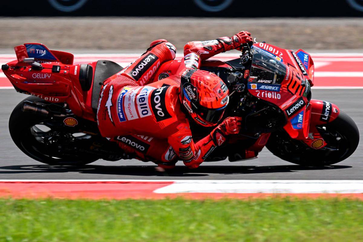 Marquez crashes out in Indonesia MotoGP opening lap collision