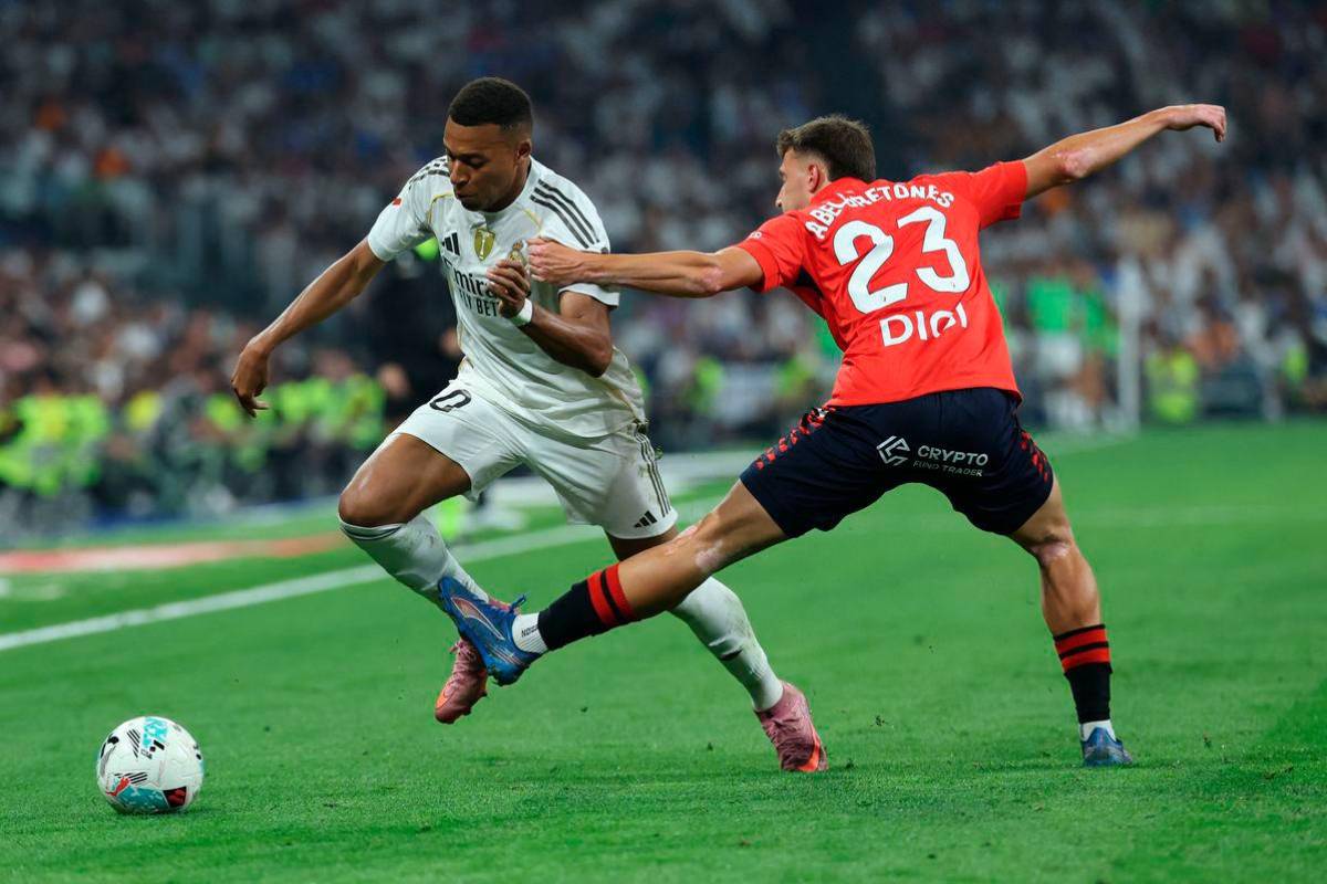 Mbappe lifts Real Madrid past Osasuna in La Liga opener