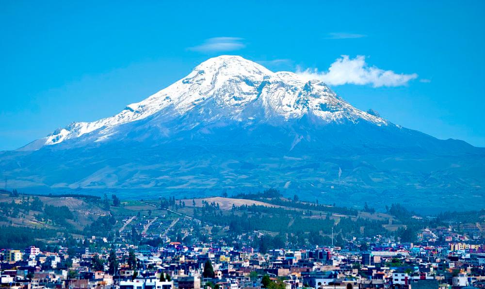 Chimborazo in Riobamba, Ecuador. Chimborazo. Credit: Wikipedia.