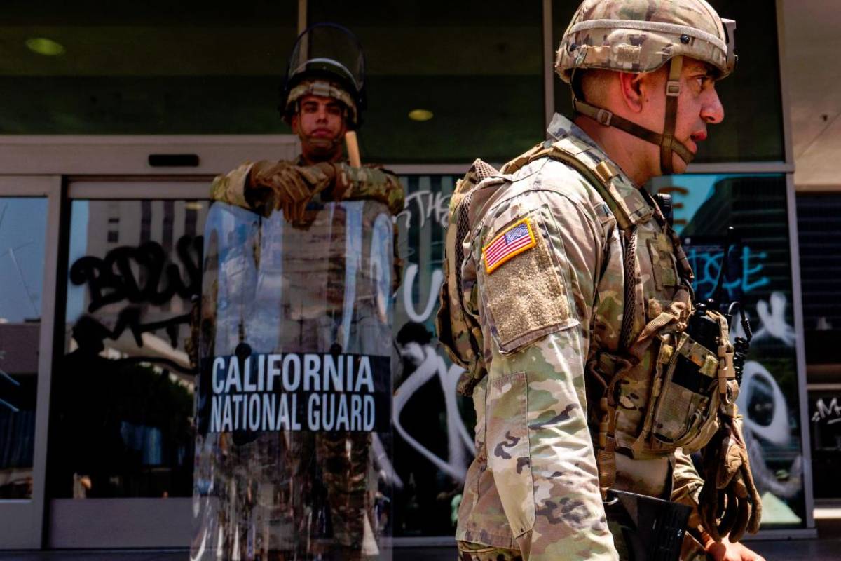Trump backs arrest of California governor amid LA protest strains