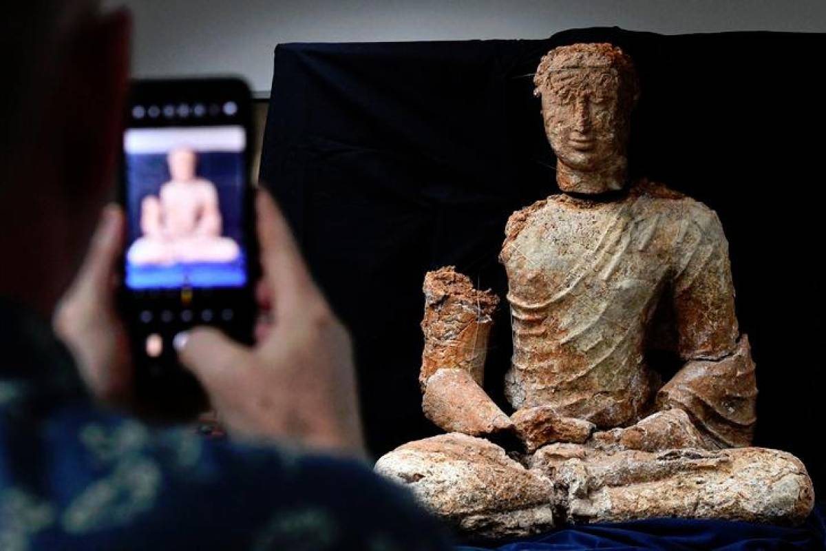 Buddha statue 塼仏(Senbutsu) せん仏 せんぶつ ②
