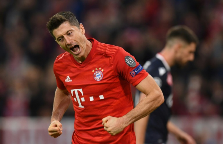 Lewandowski has scored nine goals in his last six Bayern matches. — AFP