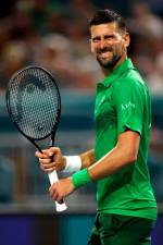 Djokovic marches into Miami quarters as Ruud exits