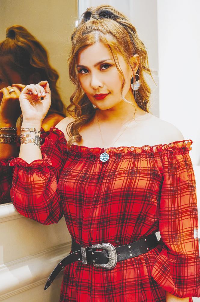 She managed to finish shooting several projects before the MCO. – Courtesy of Adeline Tsen $!She managed to finish shooting several projects before the MCO. – Courtesy of Adeline Tsen