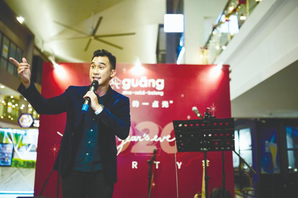 $!Kuan has made a name for himself as a talented emcee. – Courtesy of Joel Kuan