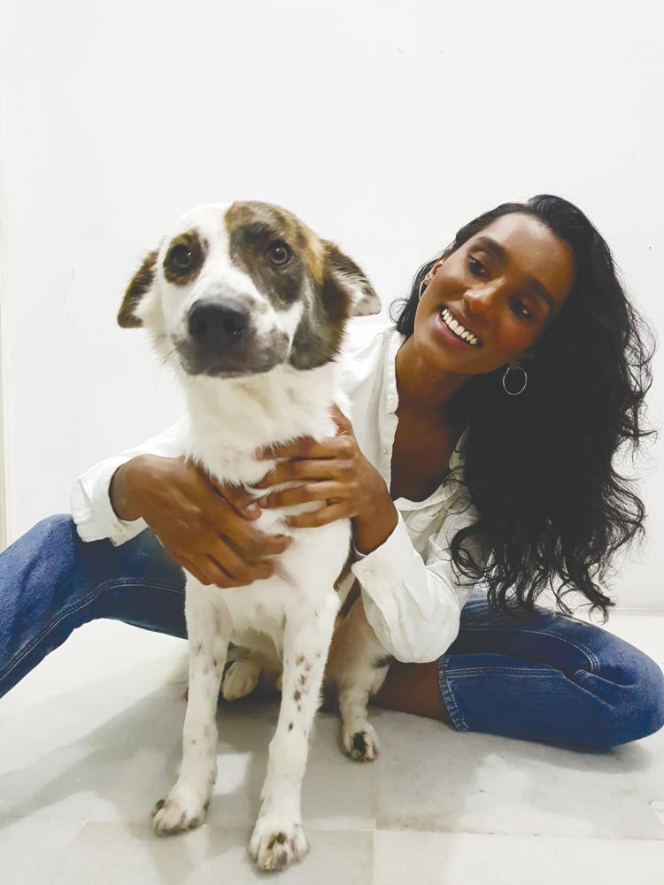 Vanizha is the official ambassador of animal welfare initiative Pets Club @ PU. – Courtesy of Vanizha Vasanthanathan